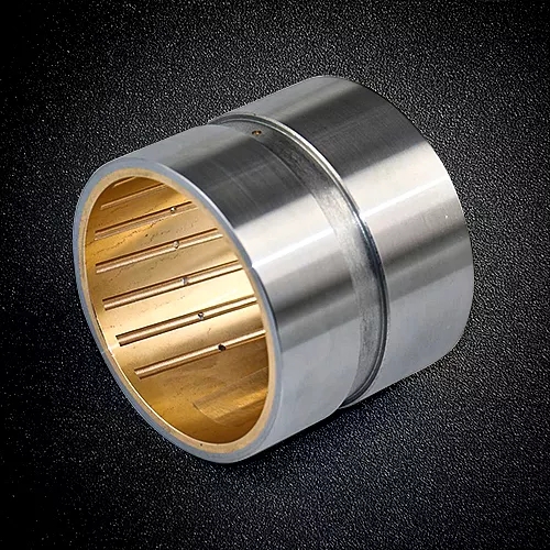 Steel bronze plated bearing guide bushing for mold
